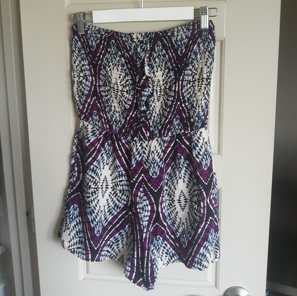 Fun Patterned Romper